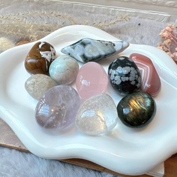 Set of 10 Crystal Tumbles - Picture 9 of 10